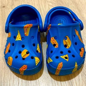 Pizza Hot Dog Crocs